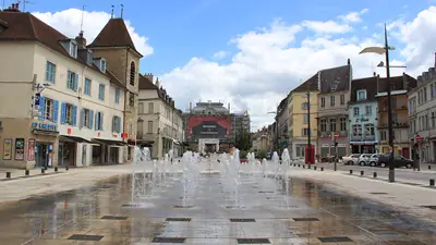 Vue de Lons-le-Saunier