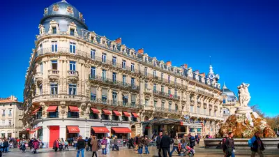 Vue de Montpellier