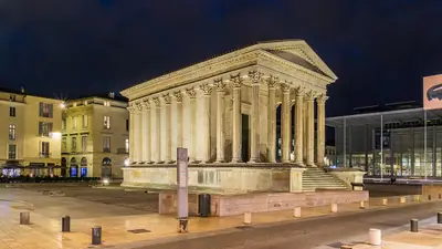 Vue de Nîmes