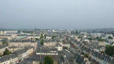 Vue de Saint-Lô